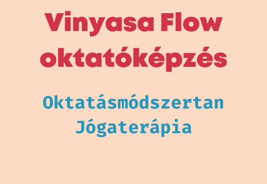 5.Vinyasa Flow oktatás módszertan - Jógaterápia